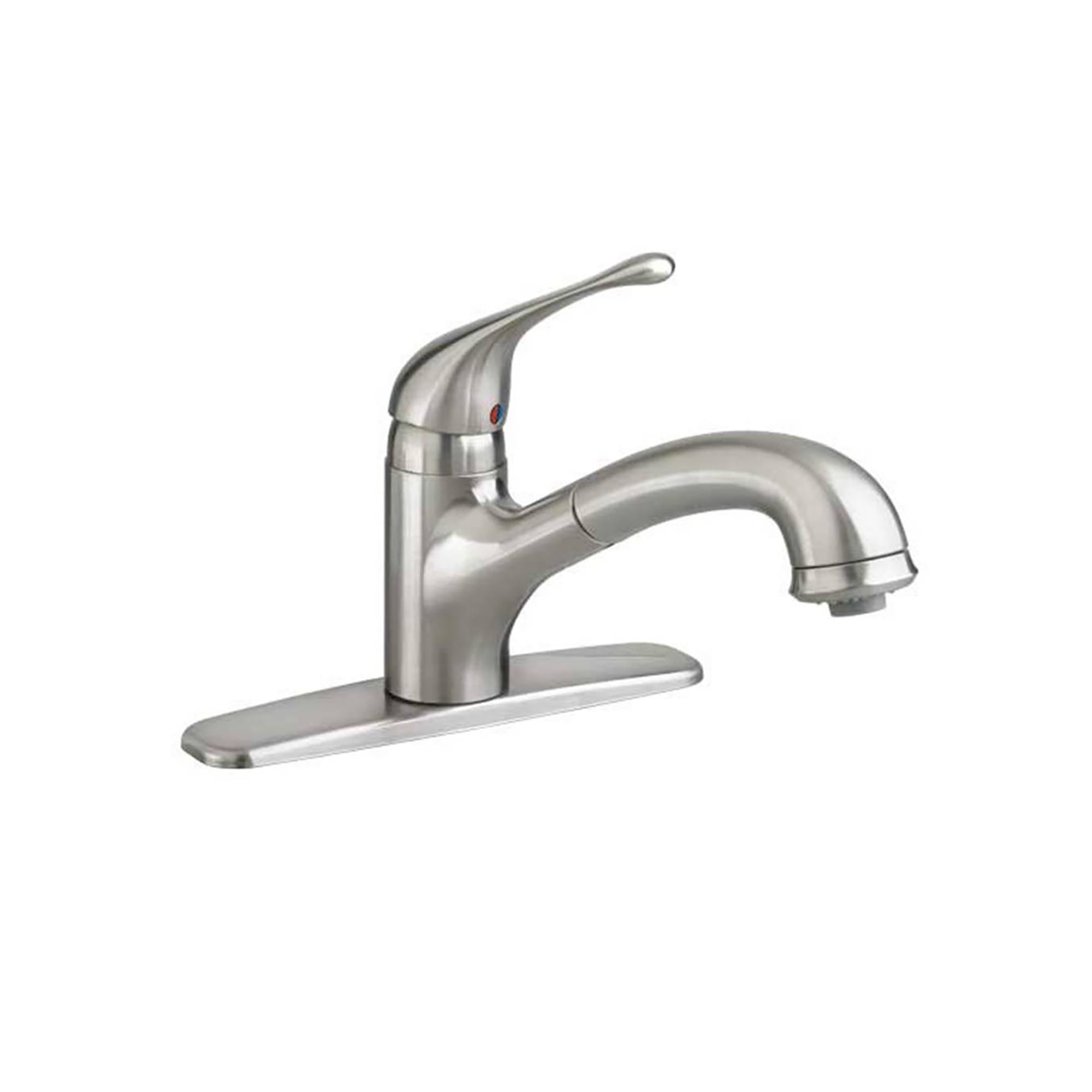 Colony Soft Single Handle Pull Out Dual Spray Kitchen Faucet 22 gpm 83 L min STAINLESS STL